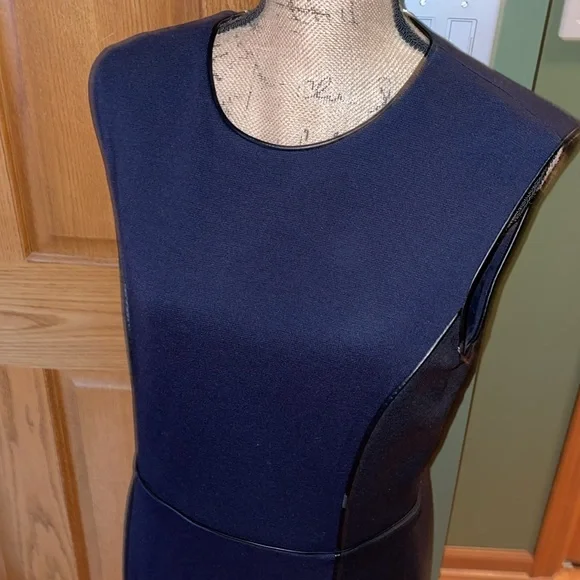 NWT TORY BURCH SZ LARGE navy dress sexy professional date girls night designer - Picture 3 of 15